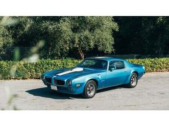 1971 pontiac firebird trans am a vendre