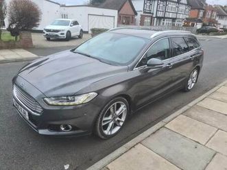 ford mondeo 2.0 tdci titanium x spec ulez £35 road tax 2015 15 reg 87000 miles fully loaded new mot
