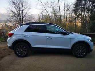 vw t-roc design white silver metallic - schwarzes dach