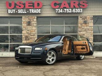 used 2015 rolls-royce wraith coupe