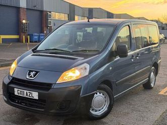 2011 peugeot expert tepee 1.6 hdi l1 comfort 5dr [6 seats] mobility vehicle disabled access ramp ...
