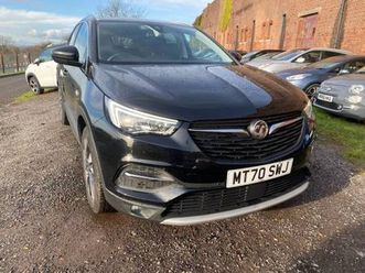 2020 70 vauxhall grandland x 1.2 turbo sri nav suv 5dr petrol manual euro 6 (s/s