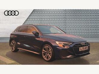 1.5 tfsi 30 s line sportback s tronic euro 6 (start/stop) 5dr