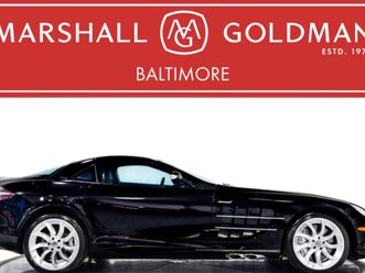 2006 mercedes-benz slr mclaren mclaren -465 original miles, collector grade