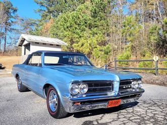 pontiac gto convertible