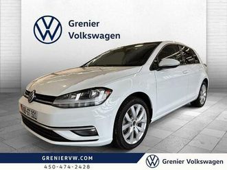 2021 volkswagen golf highline, cuir, toit, carplay jamais accidenté / j
