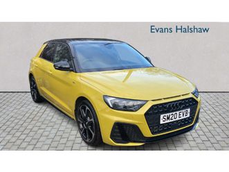 audi a1 35 tfsi s line style edition 5dr s tronic