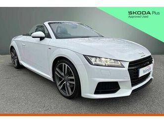 audi tt roadster 2.0t fsi s line 2dr