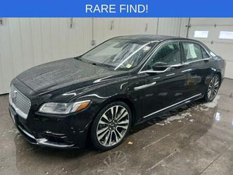 used 2019 lincoln continental reserve