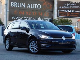 volkswagen golf vii sw 2.0 tdi 150ch fap bluemotion technology carat dsg7