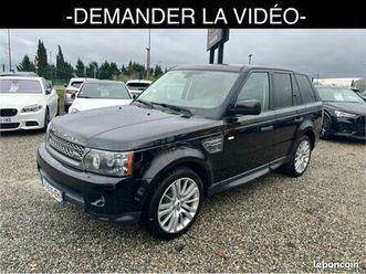 4x4 land rover range rover sport 3.6tdv8 272ch attelage - caméra de recul - carnet d’entretien