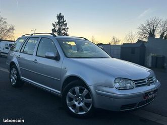 volkswagen golf iv break 1.9 tdi 100cv édition rabbit 183000km clim jantes