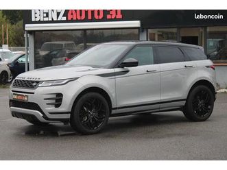 land-rover range rover evoque 180ch bva r-dynam hse black edition mhe hybr