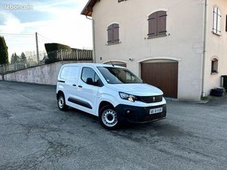 peugeot partner standard 1000kg 1.6 bluehdi 100ch premium - 3 places / camera de recul