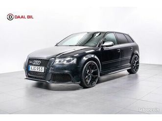 audi rs3 sportback 2.5 tfsi quattro – 340 ch | cuir | capteurs de stationnement | sièges chauffants