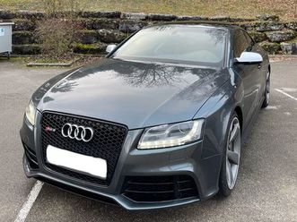 audi rs5 v8 4.2 fsi quattro – carbone céramique – b&o – toit ouvrant – full options