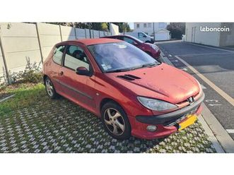 peugeot 206 rouge