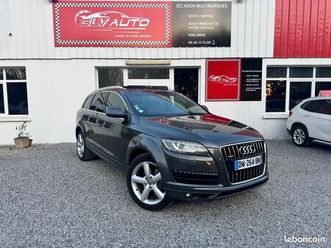 audi q7 v8 4.2 tdi 340 cv pack s-line 7 places boite auto quattro toit ouvrant bva 5p