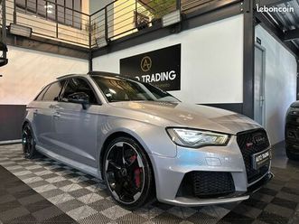 audi rs3 sportback 2.5 tfsi 367 quattro s-tronic - carnet d'entretiens + double des clefs - to - matrix - attelage - bo