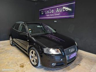 audi a3 sportback 2.0 tdi 170cv sono bose toit ouvrant full cuir chauffant