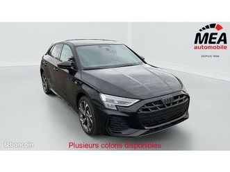 audi a3 sportback nouvelle 45 tfsi e hybride rechargeable 272 s tronic 6 s line