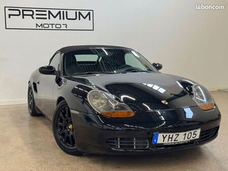 porsche boxster s cabriolet – 3.2 flat-6 – 261 ch | boîte manuelle
