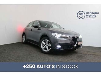 alfa romeo stelvio 2.2d automaat *leder*memory seats*dab*gps*camera+s
