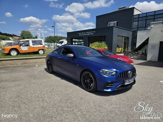 mercedes classe e 53 amg coupé 4matic, full options, pas de malus, historique mercedes