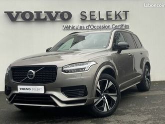 volvo xc90 recharge t8 awd 310+145 ch geartronic 8 7pl r-design