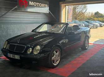 mercedes-benz clk cabriolet 320 v6 218ch
