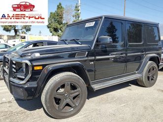 mercedes-benz klasa g 550 2018 4.0l 4.0 benzyna 416km