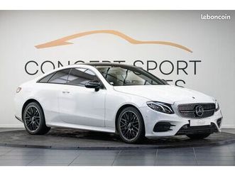 mercedes classe e coupe - 350 d 9g-tronic 4-matic sportline-burmester-siéges chauffants av et ar
