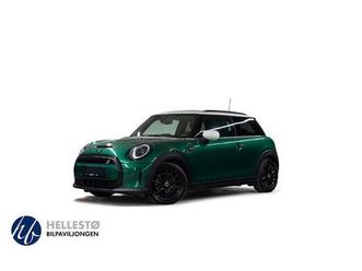 british racing green m/ hvit tak