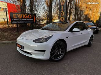tesla model-3 electric 325ch 62,3kwh standard-plus bva - licorne - toit panoramique - carplay - camera 360