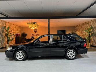 saab 9-5 estate - 2.3t linear youngtimer trekhaak stoelvw clima 4 seasons rijklaar