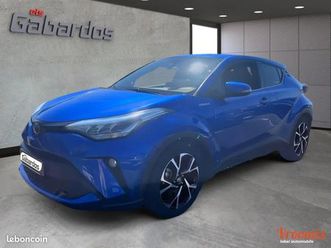 toyota c-hr hybride 184 cv 2wd e-cvt my20 collection bleu faibles kms