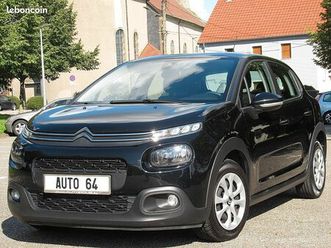 citroën c3 1.5 hdi 102cv *carplay*12/2019 *129000km