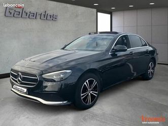 mercedes classe e 9g-tronic 194cv progressive line + toit ouvrant