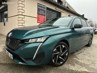 nouvelle peugeot 308 iii sw bluehdi 130 cv eat8 allure pack 2022 attelage