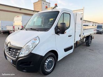 17490 ht - renault master benne coffre dci 145 grand confort gps 2,3 l - 08/2019 - 94000 kms