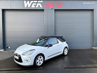 citroën ds3 cabrio cabriolet 1.6 e-hdi90 airdream sport chic etg6