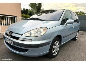 peugeot 807 2.2 hdi 130 cv . pack confort clim. 8 places tbeg gar