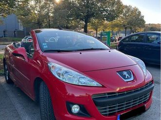 coupé cabriolet sport 207 cc peugeot 98000km