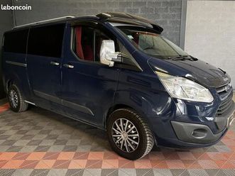ford transit custom kombi 310 l2h1 2.0 tdci 130ch ambiente bvm6 - 9 places - garantie 6 mois minimum