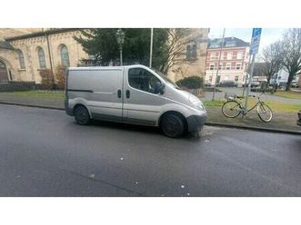 renault trafic dci 2 hand kastenwagen angemeldet