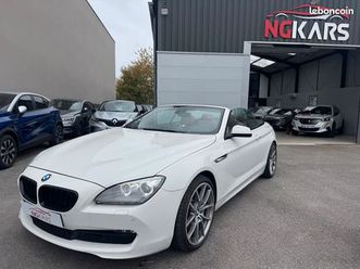 bmw série 6 cabriolet 650i 4.4 v8 407 ch exclusive bva 5