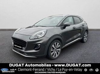 ford puma 1.0 flexifuel 125ch s&s mhev titanium