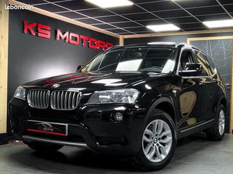 bmw x3 (f25) xdrive30da 258 cv bva gps tel cam toit ouvrant pano (ks motors)