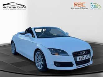 1.8 tfsi roadster 2dr petrol manual euro 5 (160 ps)
