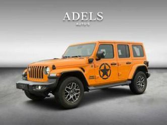 jeep wrangler unlimited 4xe 380 80th anniversary trekhaak ke — jeep — marktplaats